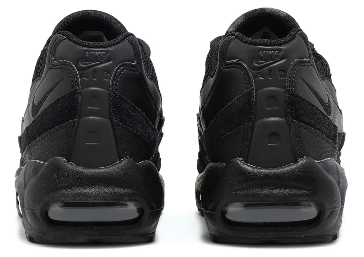 Nike Air Max 95 Essential Triple Black sneaker product image 3 | Foot Spikes