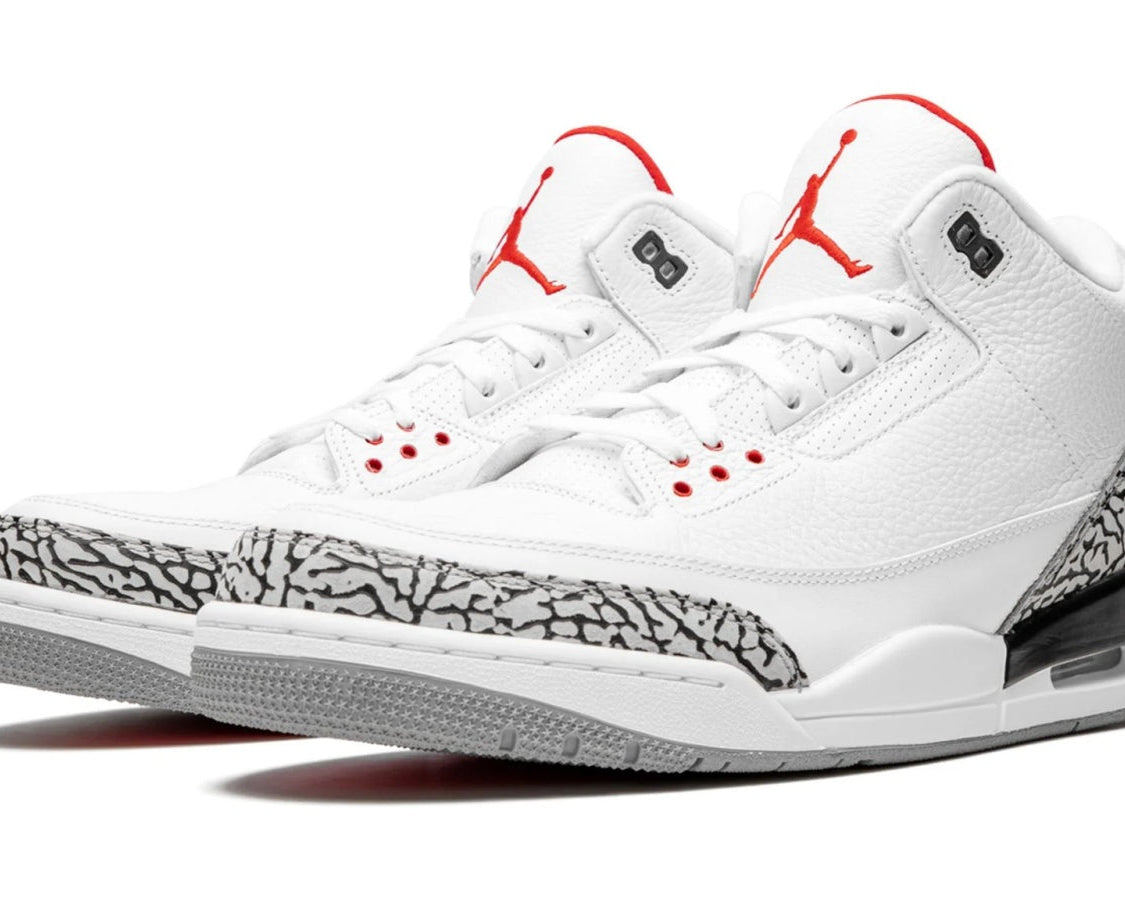 Air Jordan 3 Retro "White Cement '88 (2013)" sneaker product image 2 | Foot Spikes