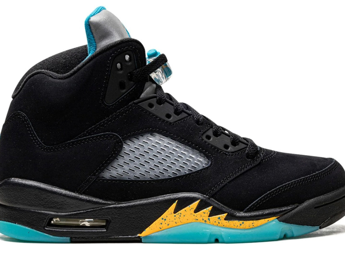 Air Jordan 5 "Aqua" sneaker product image 3 | Foot Spikes