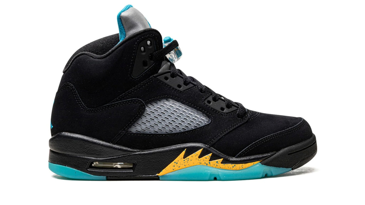 Air Jordan 5 "Aqua" sneaker product image 3 | Foot Spikes
