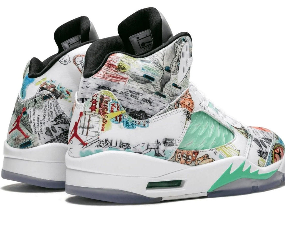Air Jordan 5 Retro "WINGS" sneaker product image 5 | Foot Spikes