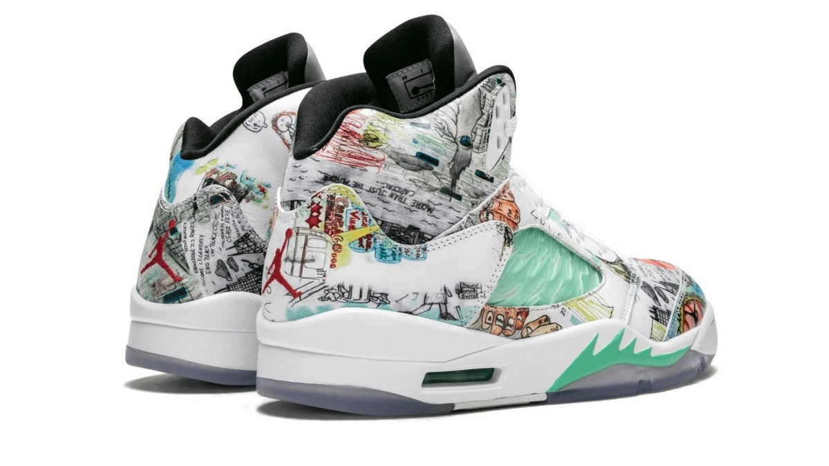 Air Jordan 5 Retro "WINGS" sneaker product image 5 | Foot Spikes
