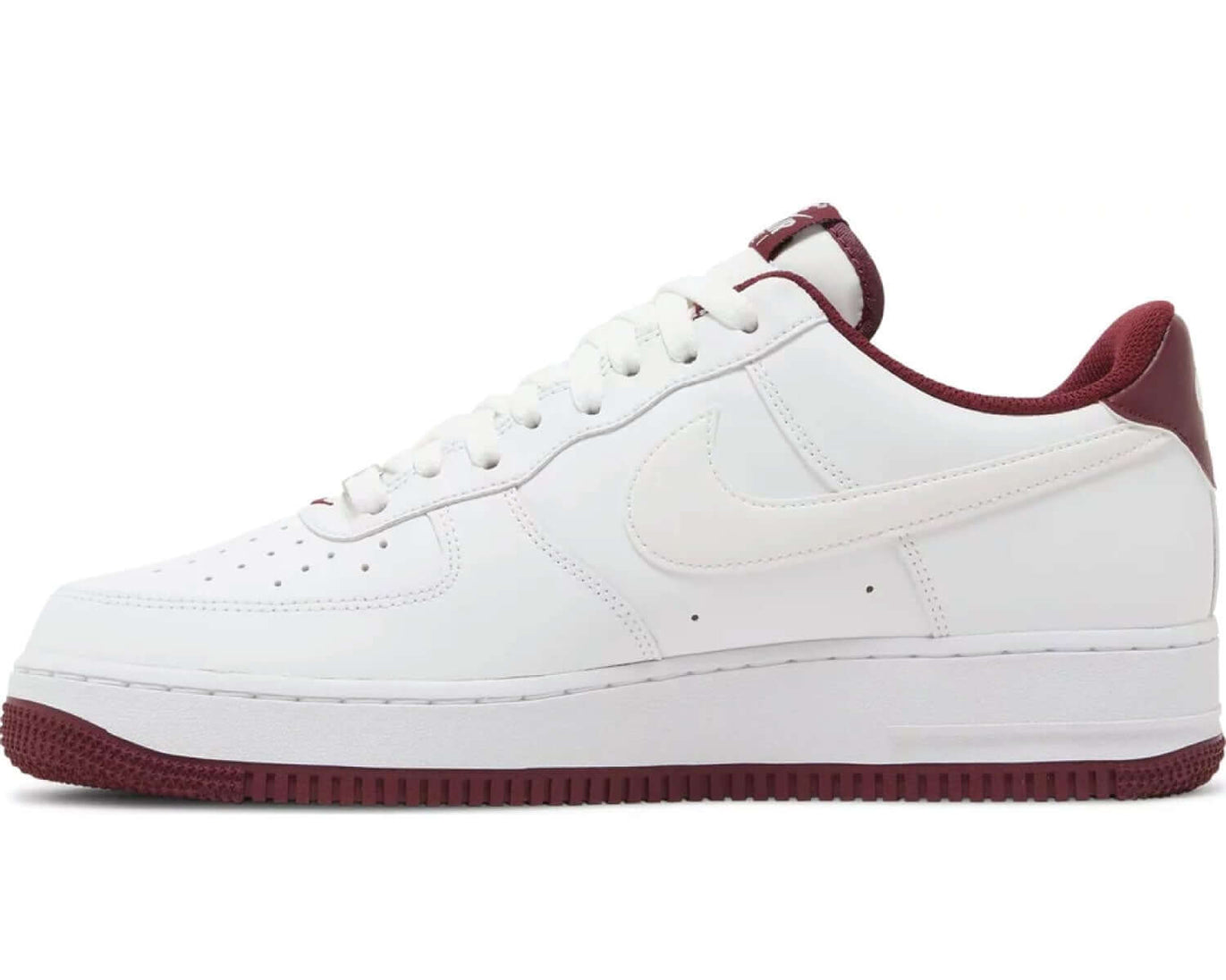 Air Force 1 '07 'White Dark Beetroot' sneaker product image 1 | Foot Spikes