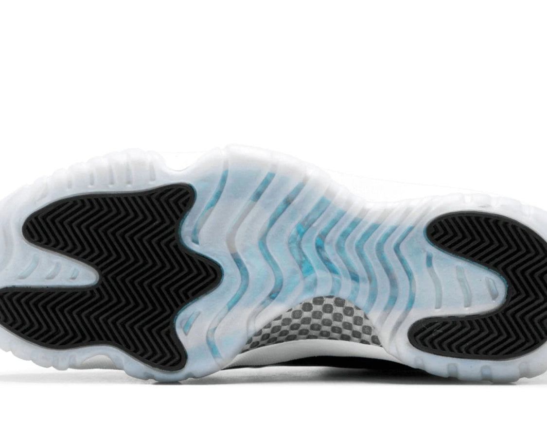 Air Jordan 11 Retro Low "Easter Emerald" sneaker product image 5 | Foot Spikes
