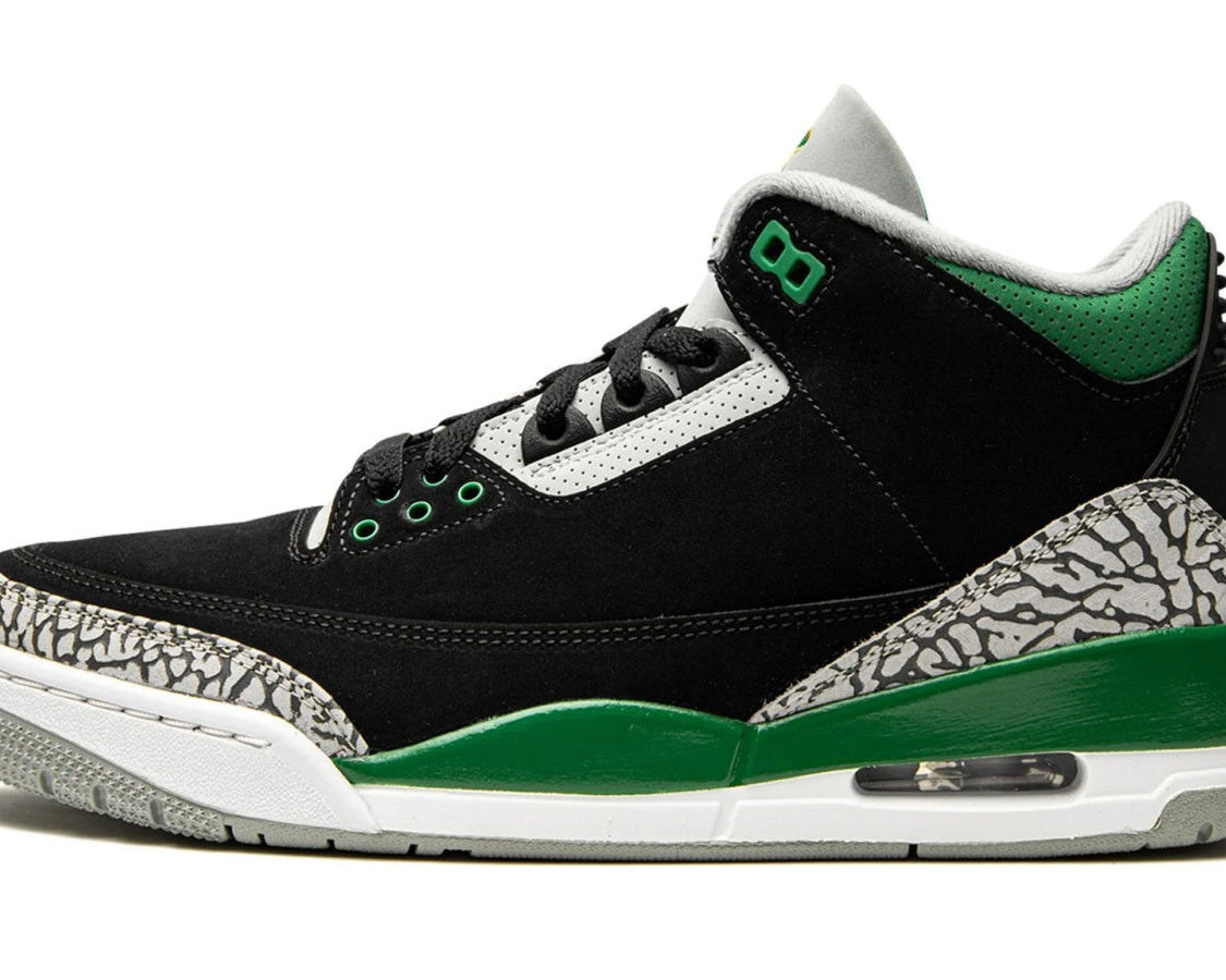 Air Jordan 3 Retro "Pine Green" sneaker product image 1 | Foot Spikes
