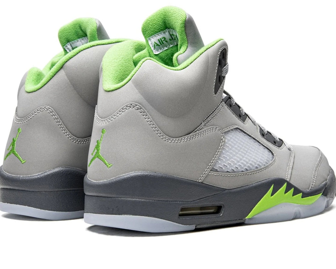 Air Jordan 5 Retro "Green Bean 2022" sneaker product image 4 | Foot Spikes
