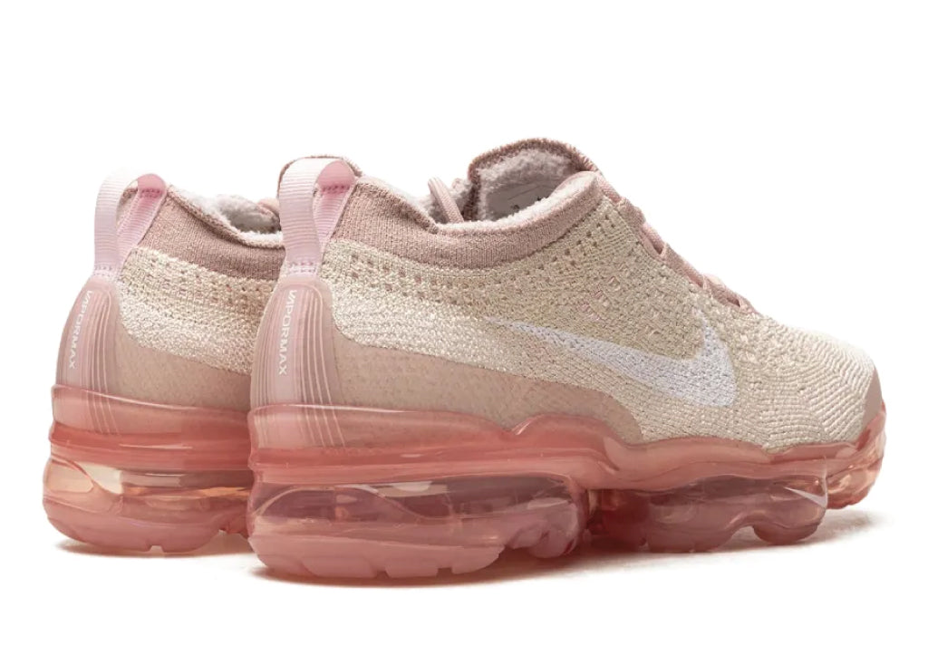 Air VaporMax 2023 Flyknit WMNS Oatmeal Pearl Pink sneaker product image 3 | Foot Spikes
