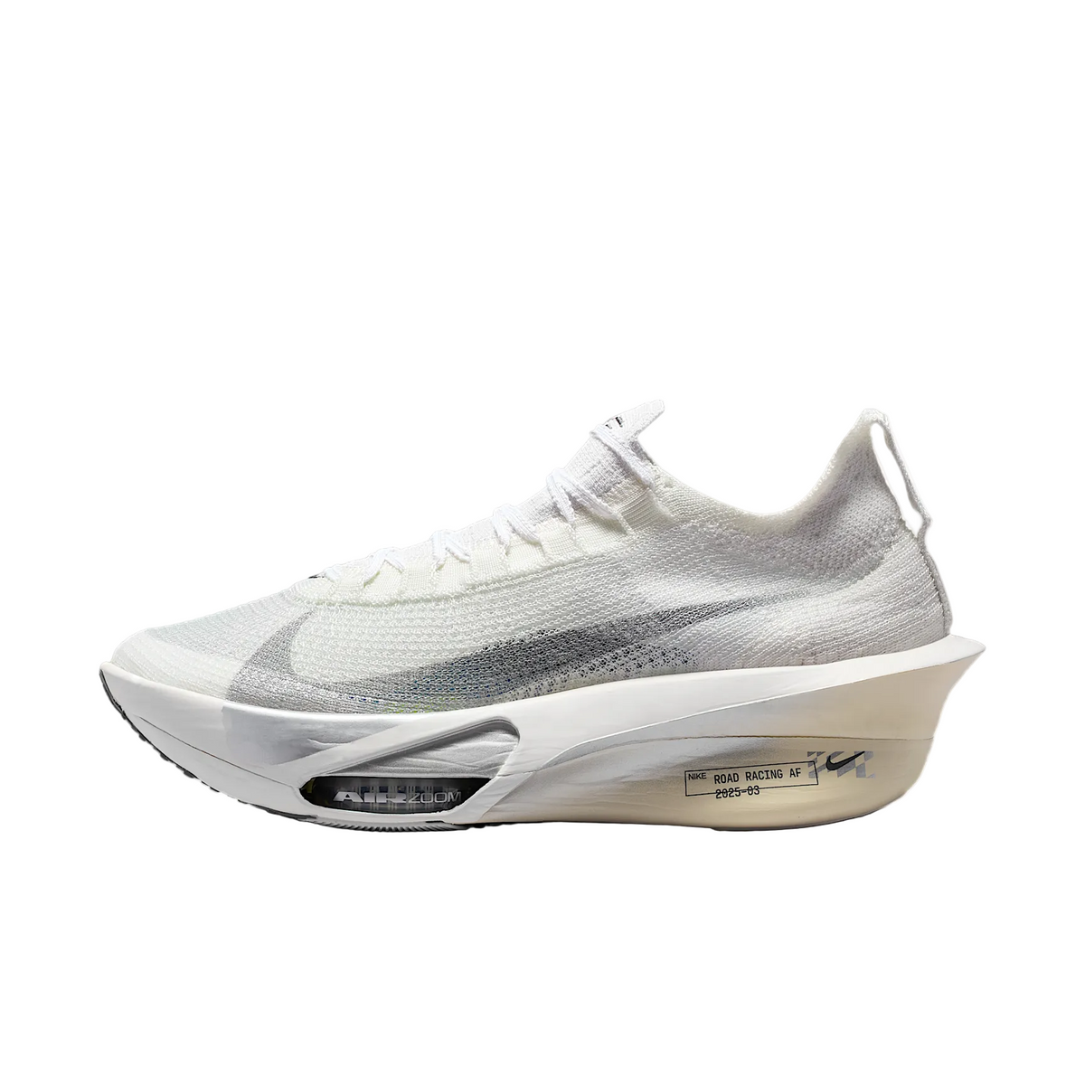 Alphafly 3 'Platinum Tint Grey Fog sneaker product image 1 | Foot Spikes