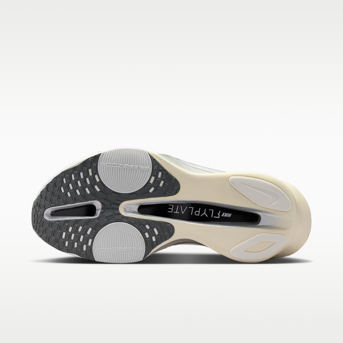 Alphafly 3 'Platinum Tint Grey Fog sneaker product image 2 | Foot Spikes