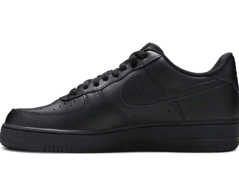 Nike Air Force 1 '07 'Triple Black' sneaker product image 1 | Foot Spikes