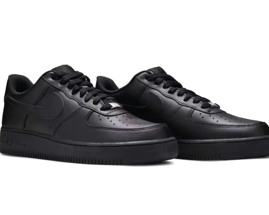 Nike Air Force 1 '07 'Triple Black' sneaker product image 4 | Foot Spikes