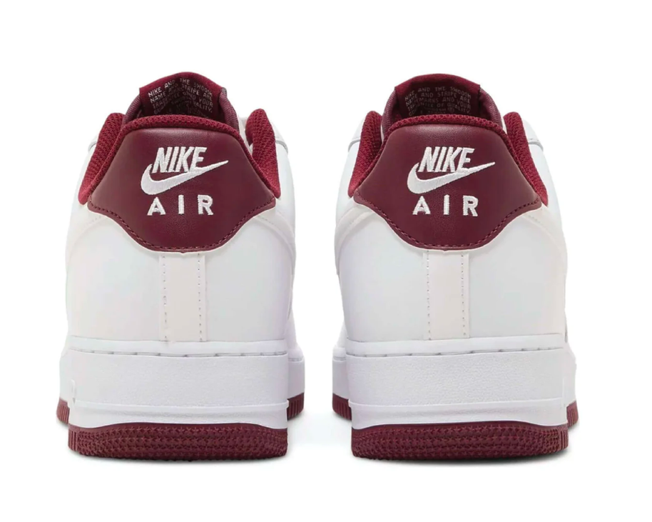 Nike Air Force 1 '07 'White Dark Beetroot' sneaker product image 3 | Foot Spikes