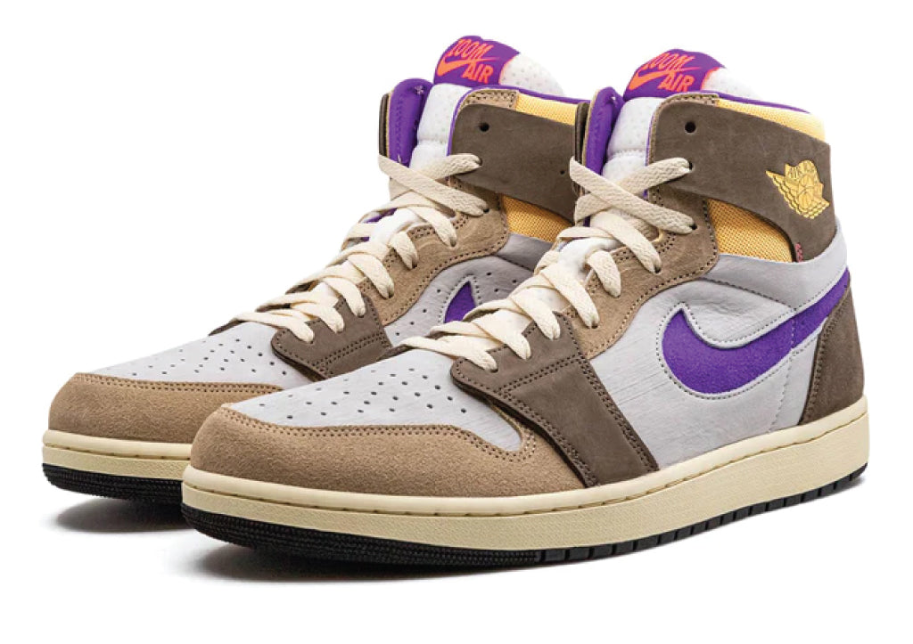 Air Jordan 1 High Zoom Air CMFT 2 Palomino Wild Berry sneaker product image 2 | Foot Spikes