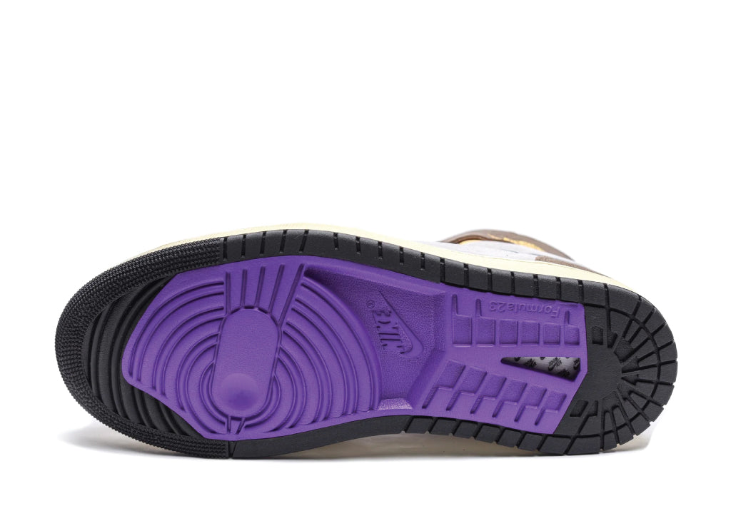 Air Jordan 1 High Zoom Air CMFT 2 Palomino Wild Berry sneaker product image 4 | Foot Spikes