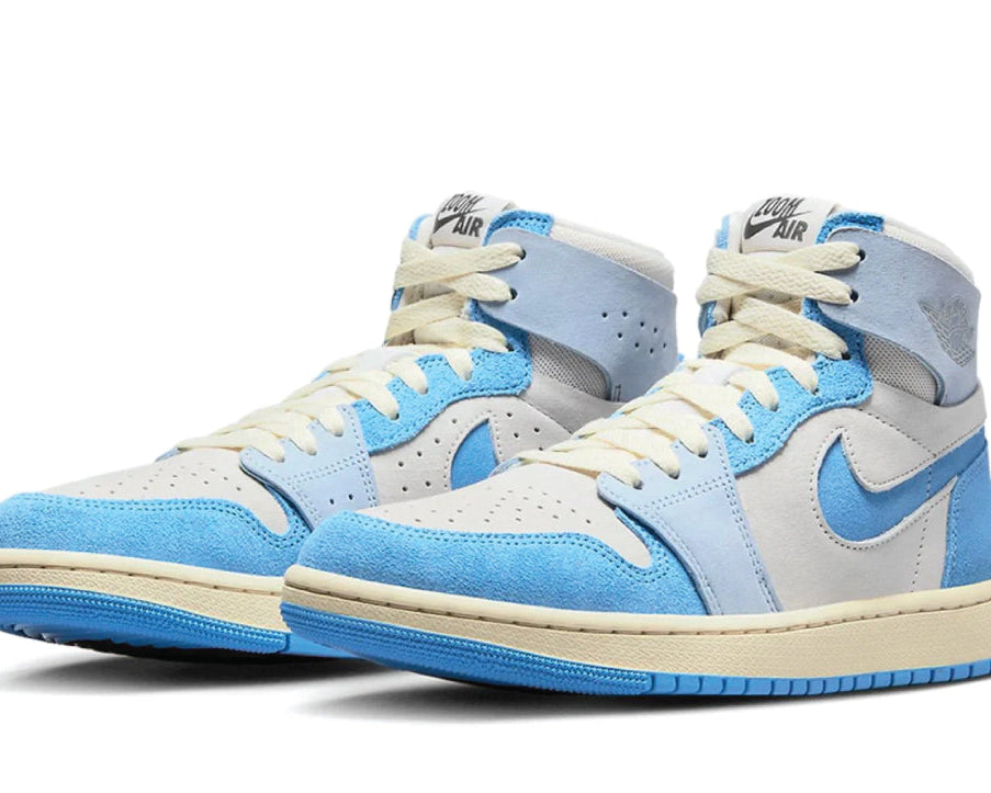 Air Jordan 1 High Zoom Air CMFT 2 Phantom University Blue Wmns sneaker product image 2 | Foot Spikes