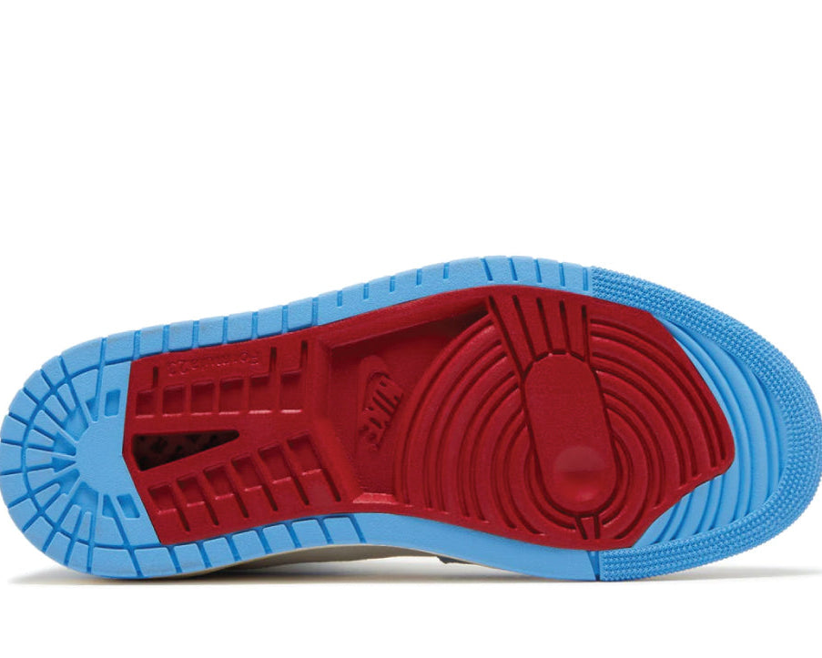 Air Jordan 1 High Zoom Air CMFT 2 Phantom University Blue Wmns sneaker product image 4 | Foot Spikes