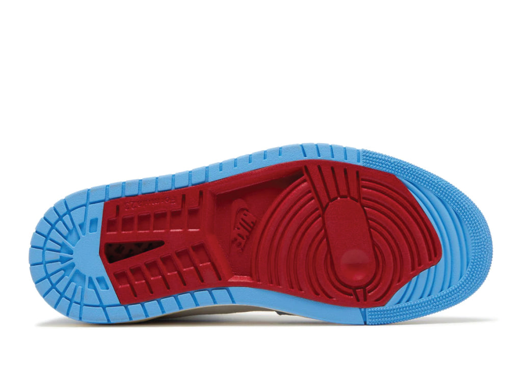 Air Jordan 1 High Zoom Air CMFT 2 Phantom University Blue Wmns sneaker product image 4 | Foot Spikes