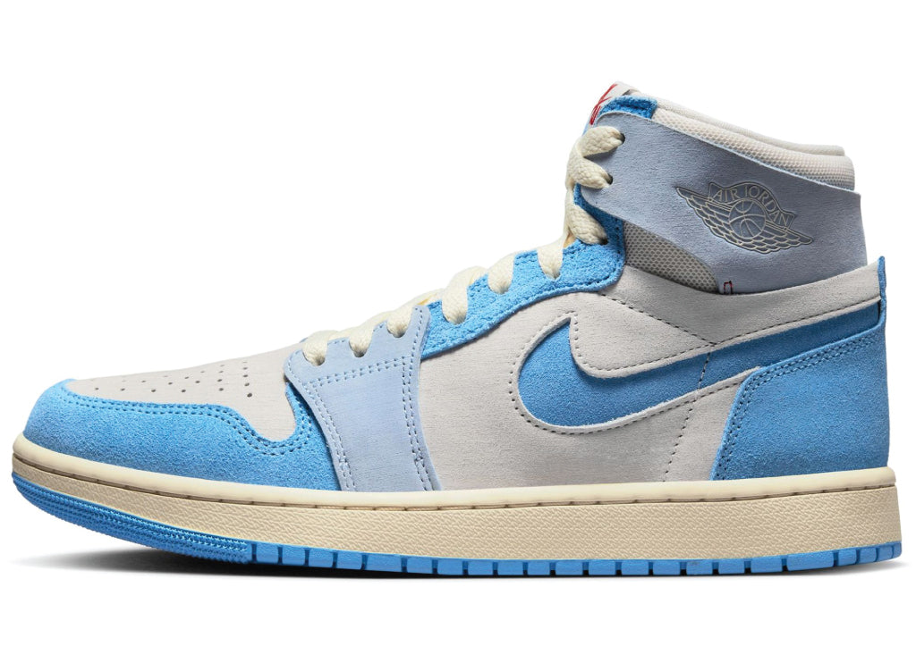 Air Jordan 1 High Zoom Air CMFT 2 Phantom University Blue Wmns sneaker product image 1 | Foot Spikes