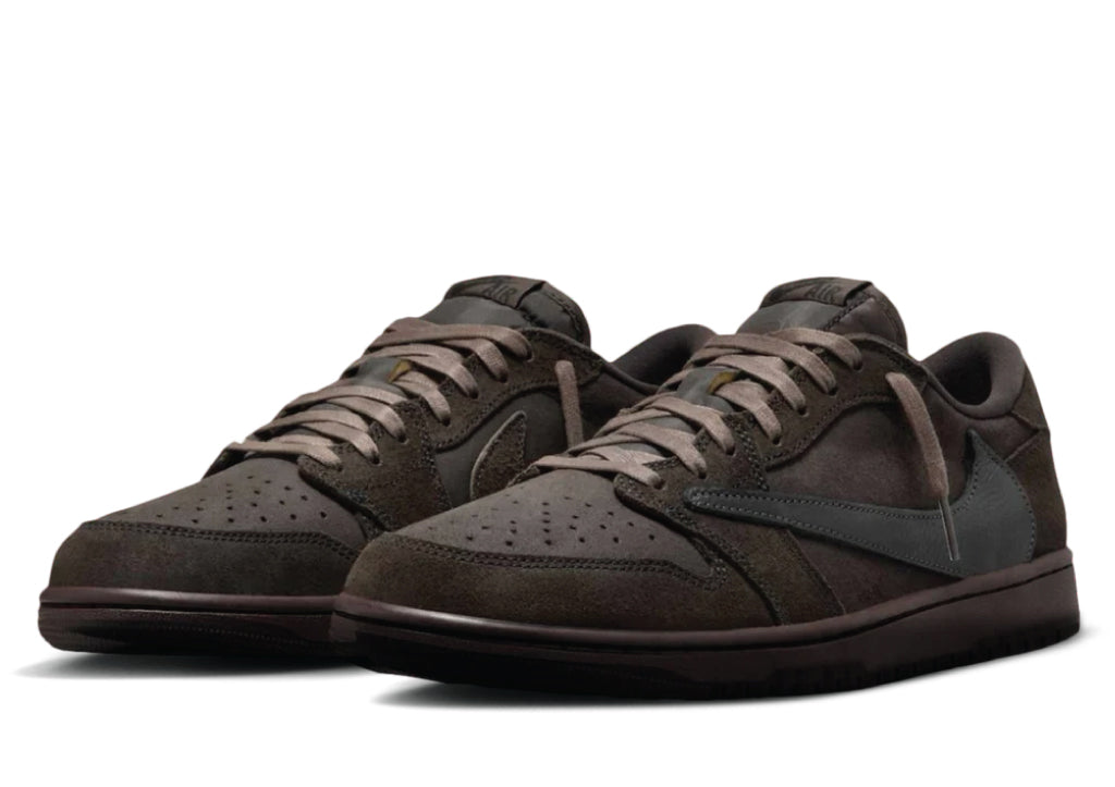 Air Jordan 1 Low OG X Travis Scott SP Velvet Brown sneaker product image 2 | Foot Spikes
