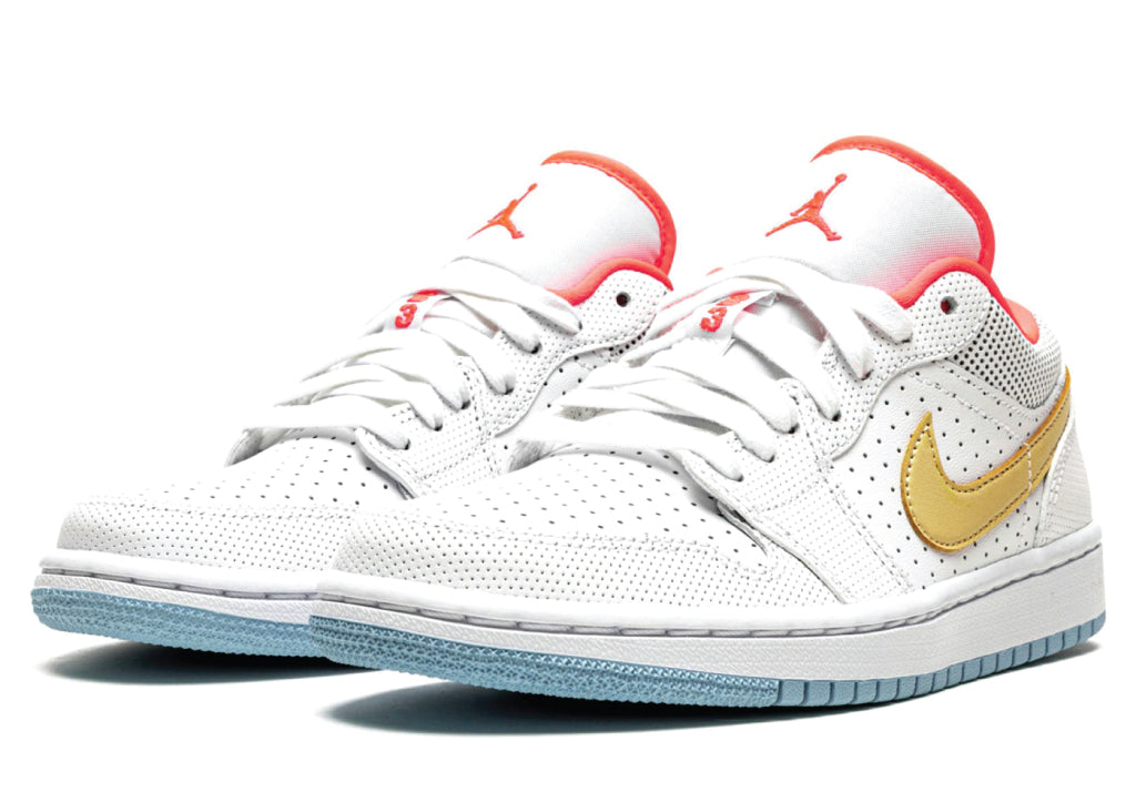 Air Jordan 1 Low SE White Sesame Womens sneaker product image 2 | Foot Spikes