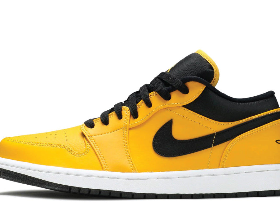 Air Jordan 1 Low University Gold Black sneaker product image 1 | Foot Spikes