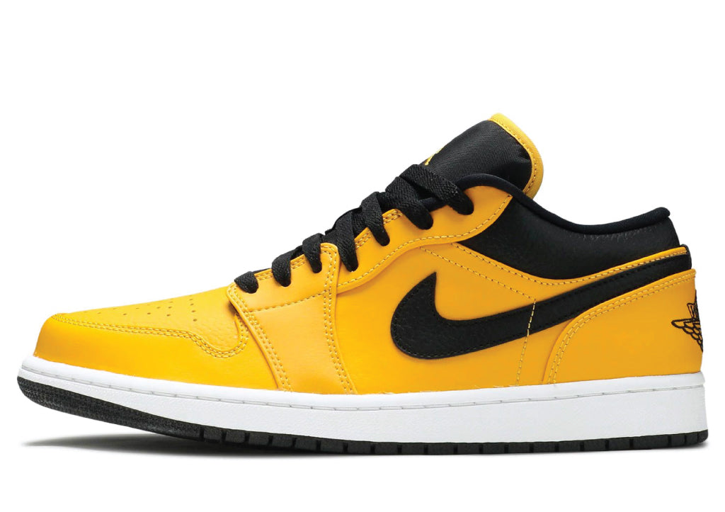 Air Jordan 1 Low University Gold Black sneaker product image 1 | Foot Spikes