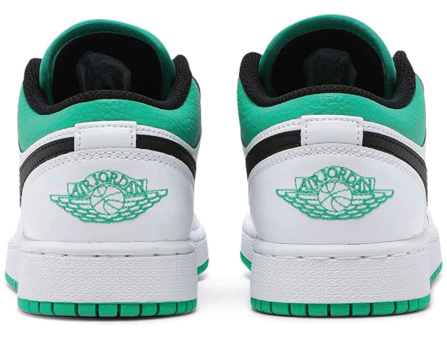 Air Jordan 1 Low White Lucky Green sneaker product image 3 | Foot Spikes