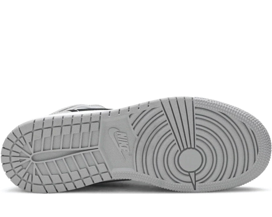 Air Jordan 1 Mid GS Light Smoke Grey sneaker product image 4 | Foot Spikes