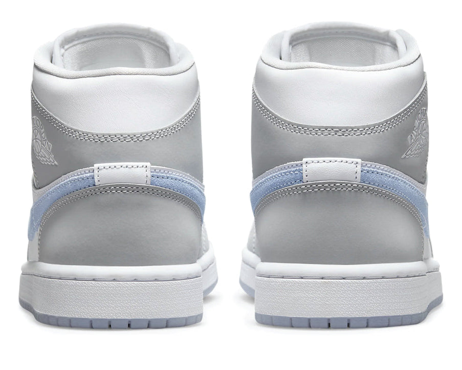 Air Jordan 1 Mid Grey Blue Wmns sneaker product image 3 | Foot Spikes