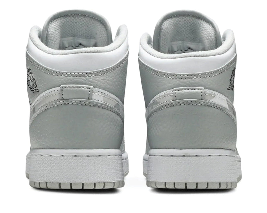 Air Jordan 1 Mid Grey Camo sneaker product image 3 | Foot Spikes