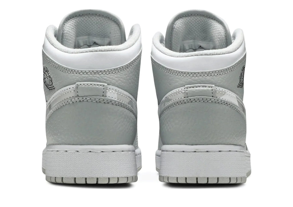 Air Jordan 1 Mid Grey Camo sneaker product image 3 | Foot Spikes