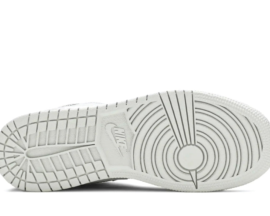 Air Jordan 1 Mid Grey Camo sneaker product image 4 | Foot Spikes
