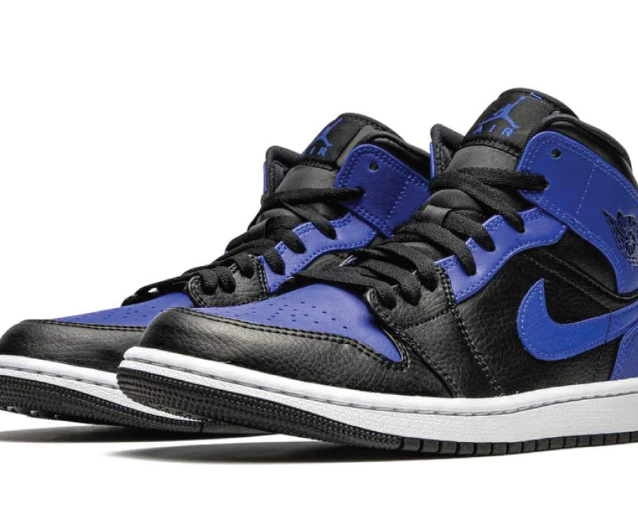 Air Jordan 1 Mid Hyper Royal sneaker product image 2 | Foot Spikes