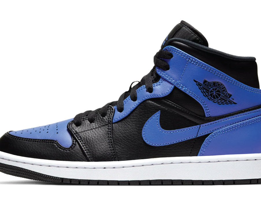 Air Jordan 1 Mid Hyper Royal sneaker product image 1 | Foot Spikes