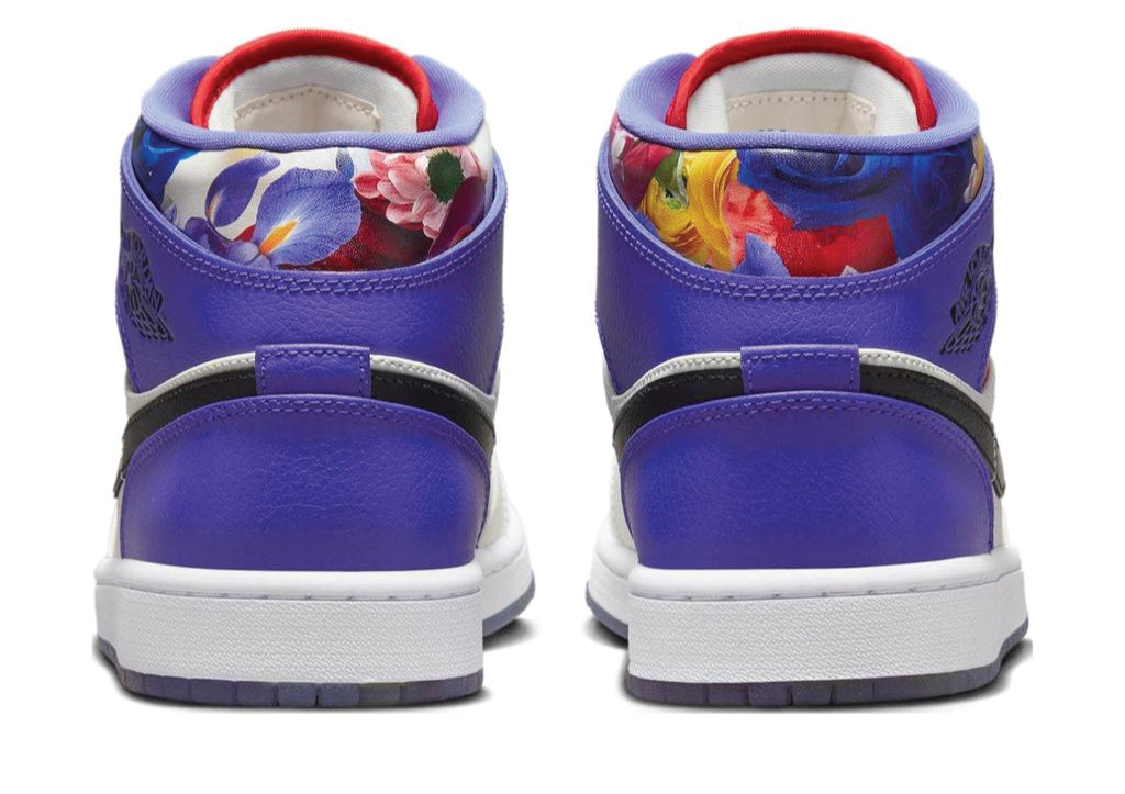 Air Jordan 1 Mid SE Valentine's Day Flowers sneaker product image 3 | Foot Spikes