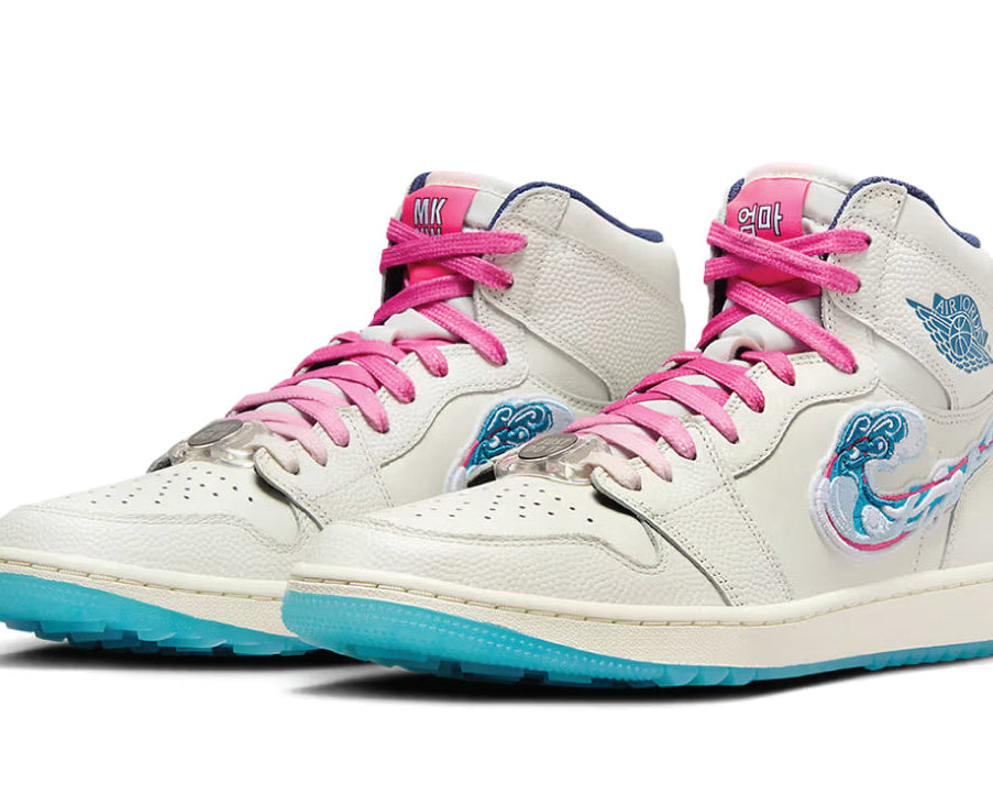 Air Jordan 1 Retro High Golf NRG 2 Michelle Wie West Aloha sneaker product image 2 | Foot Spikes