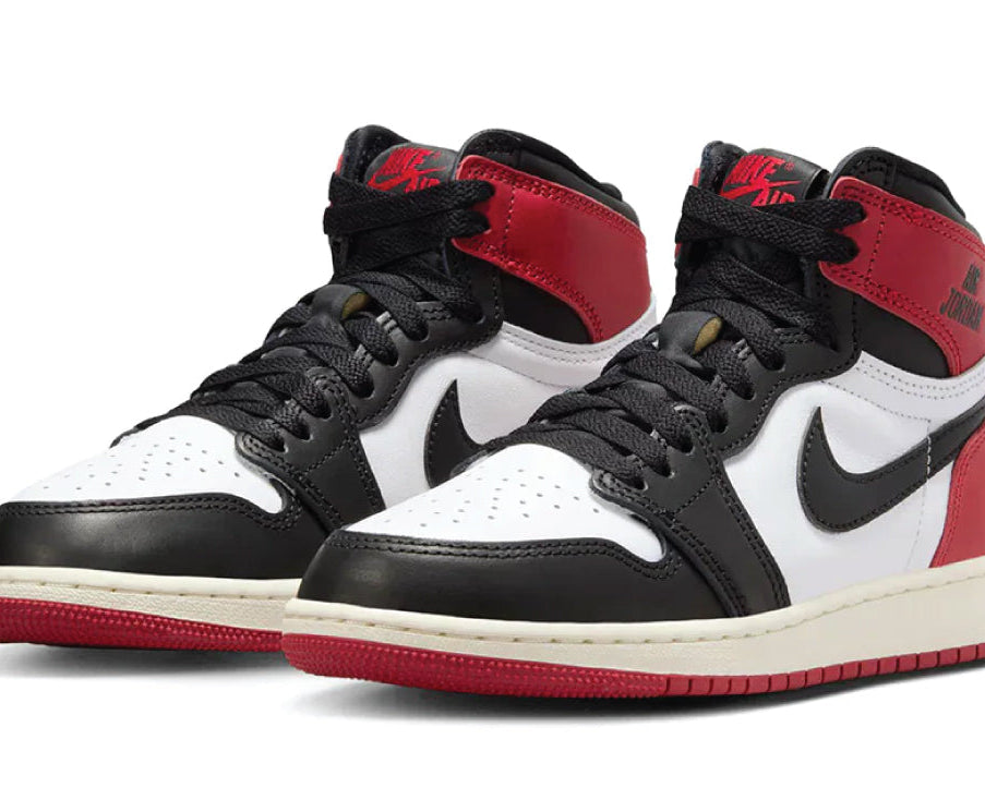 Air Jordan 1 Retro High OG Black Toe Reimagined sneaker product image 2 | Foot Spikes