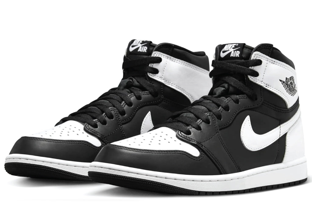 Air Jordan 1 Retro High OG Black White Man sneaker product image 2 | Foot Spikes
