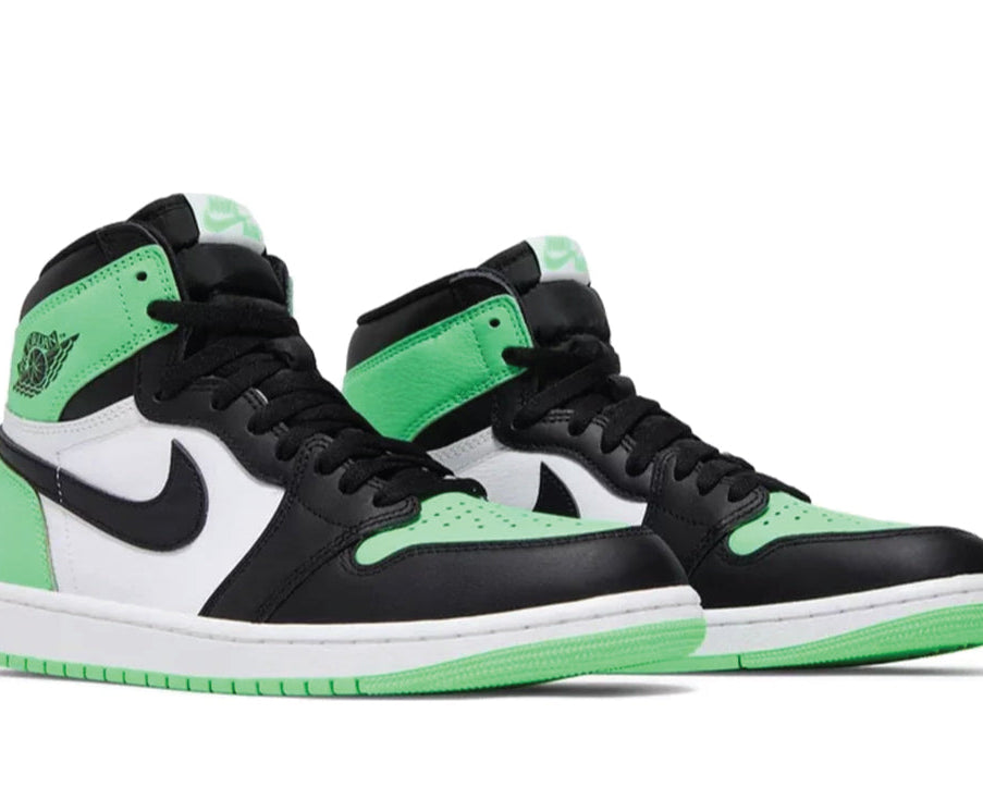 Air Jordan 1 Retro High OG Green Glow sneaker product image 2 | Foot Spikes