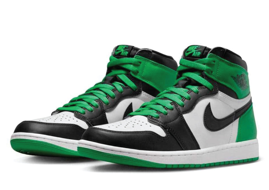 Air Jordan 1 Retro High OG Lucky Green sneaker product image 2 | Foot Spikes