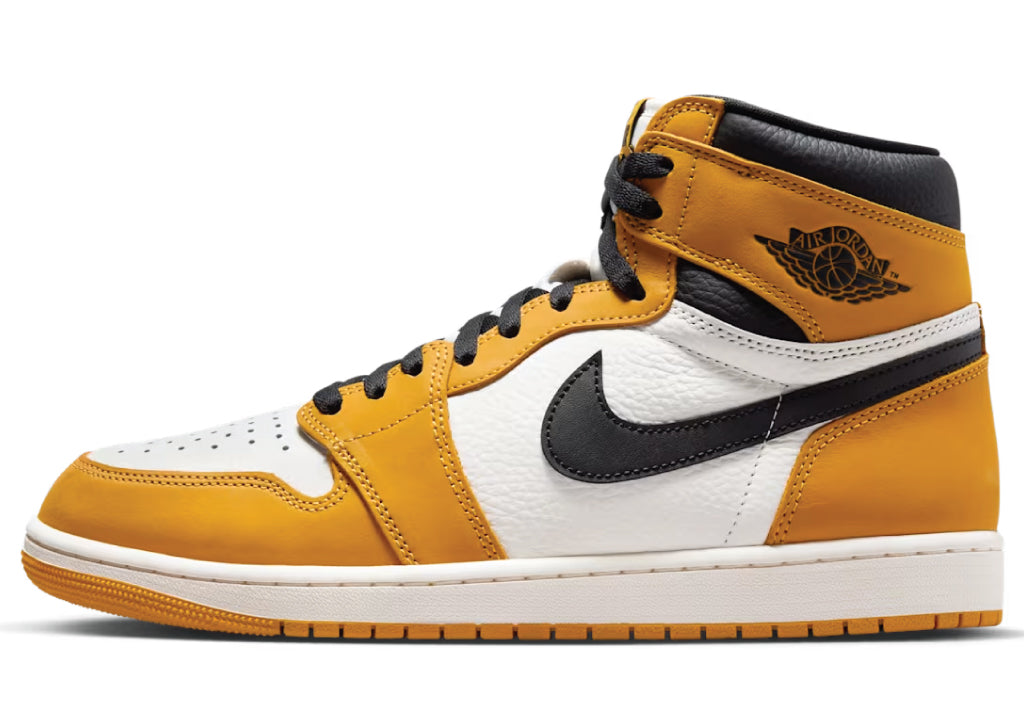 Air Jordan 1 Retro High OG Yellow Ochre sneaker product image 1 | Foot Spikes