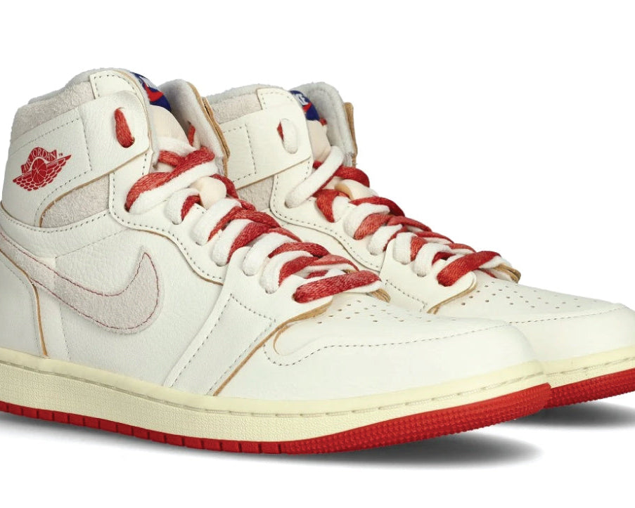Air Jordan 1 Retro High Rare Air Sail Cinnabar WMNS sneaker product image 2 | Foot Spikes