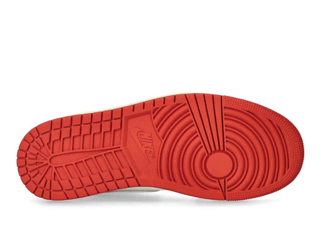 Air Jordan 1 Retro High Rare Air Sail Cinnabar WMNS sneaker product image 4 | Foot Spikes