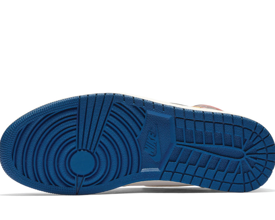 Air Jordan 1 Retro High Union Los Angeles Storm Blue sneaker product image 4 | Foot Spikes