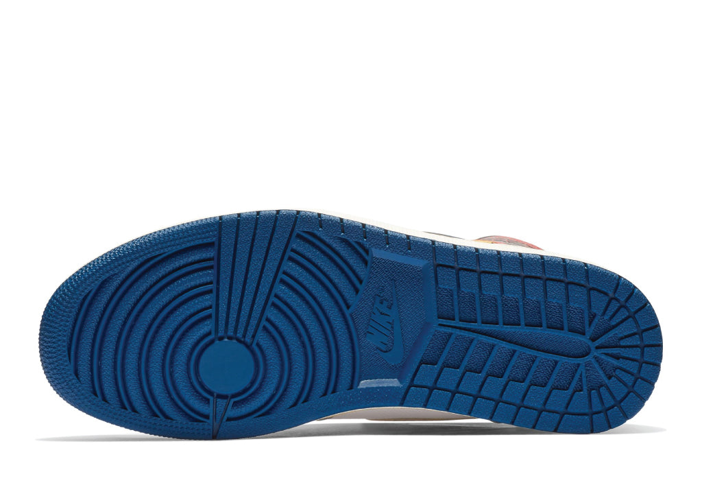Air Jordan 1 Retro High Union Los Angeles Storm Blue sneaker product image 4 | Foot Spikes