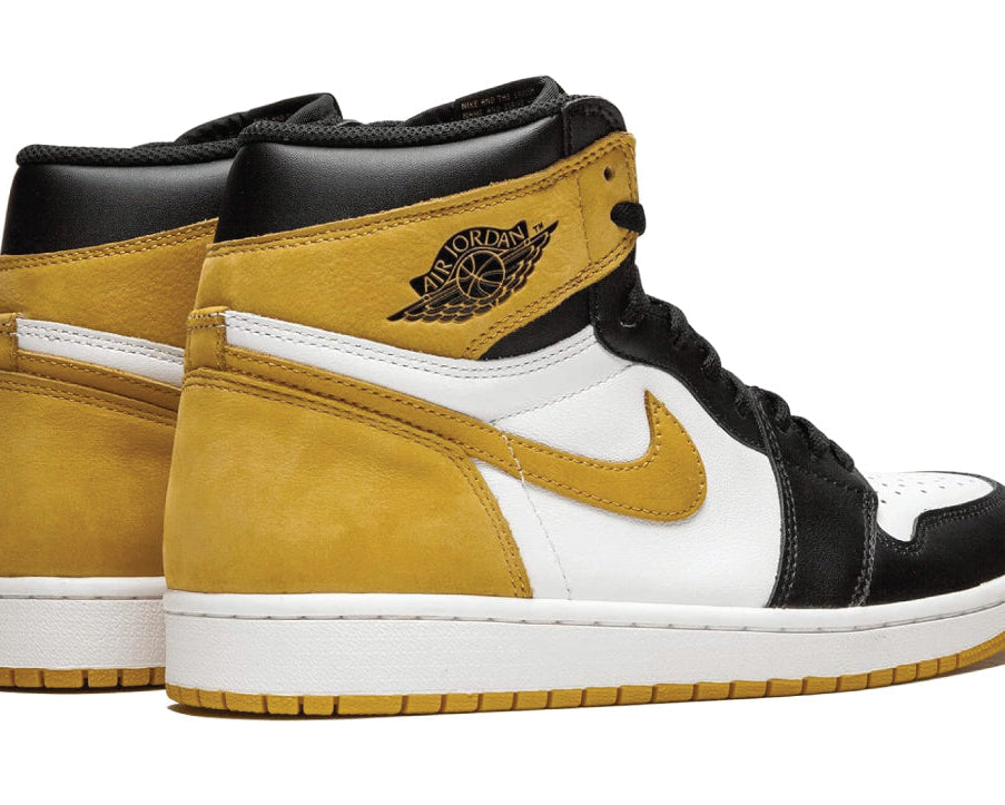 Air Jordan 1 Retro High Yellow Ochre Men's sneaker product image 3 | Foot Spikes