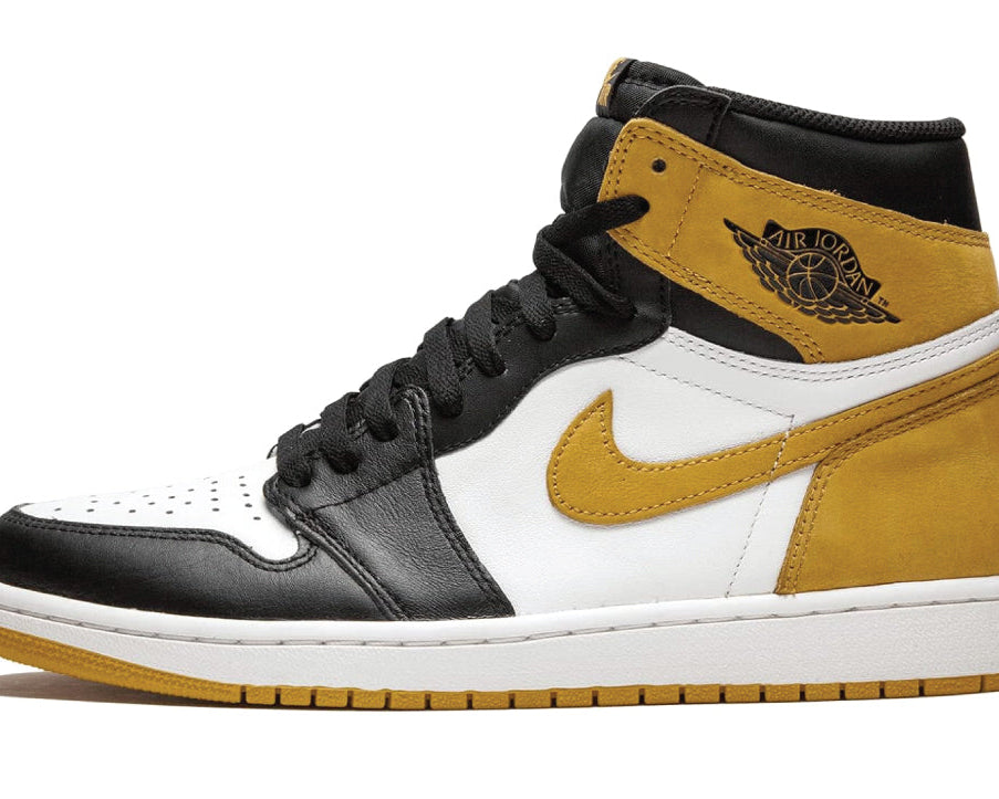 Air Jordan 1 Retro High Yellow Ochre Men's sneaker product image 1 | Foot Spikes