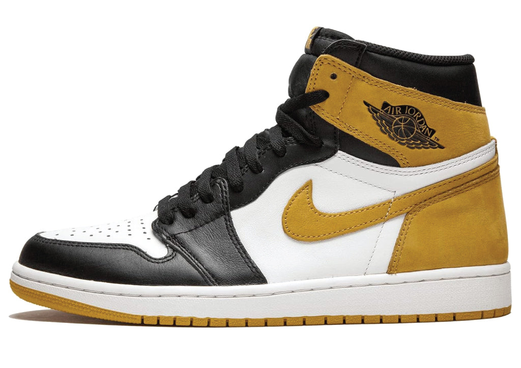 Air Jordan 1 Retro High Yellow Ochre Men's sneaker product image 1 | Foot Spikes