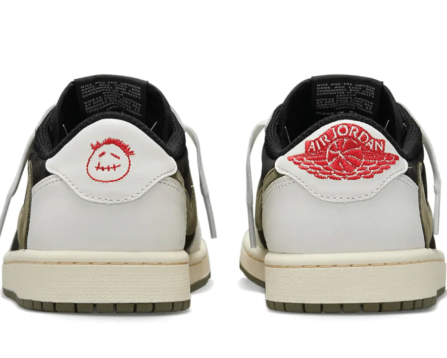 Air Jordan 1 Retro Low OG x Travis Scott Wmns Olive sneaker product image 3 | Foot Spikes