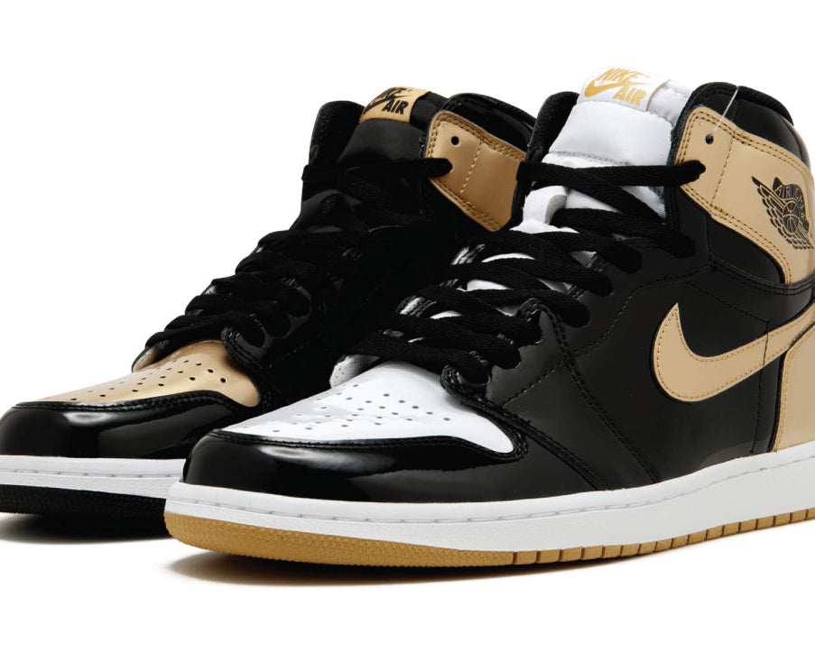 Air Jordan 1 Top 3 Gold Retro High OG sneaker product image 2 | Foot Spikes